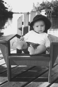 Baby on Chair